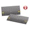 Fleming Supply Set of 2 Curb Ramps, 4-ton Capacity for Cars, Vehicles, Trucks, RV, ATVs, Motorcycles, Hand Trucks 742439YZO - alternate 1